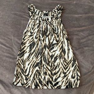 NWT Talbots Animal Print Sleeveless Top